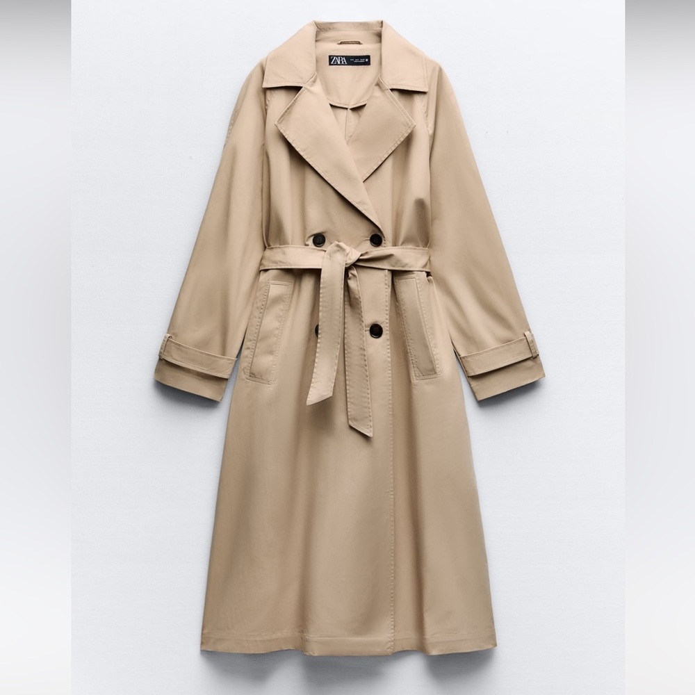 Zara Tan Trench Coat